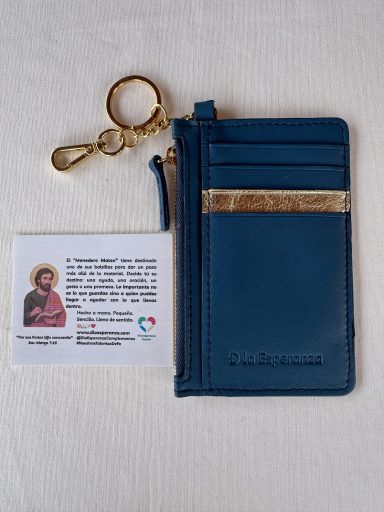 Monedero Mateo Azul