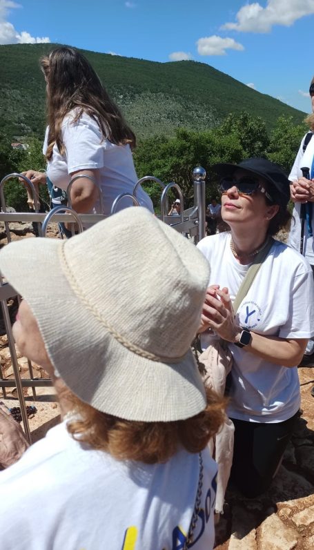 Con la Virgen en Medjugorje